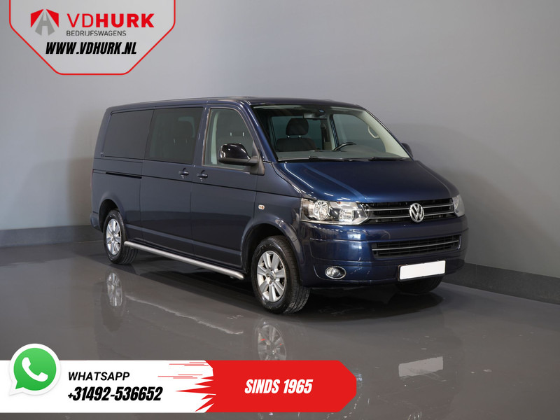 Volkswagen Transporter 2.0 TDI 140 pk DSG Aut. L2 DC Dubbel Cabine Rijdt Goed/ NL Auto/ Cruise/ Camera/ PDC/ Trekhaak - Furgoneta pequeña, Furgoneta combi: foto 1 Volkswagen Transporter 2.0 TDI 140 pk DSG Aut. L2 DC Dubbel Cabine Rijdt Goed/ NL Auto/ Cruise/ Camera/ PDC/ Trekhaak - Furgoneta pequeña, Furgoneta combi: foto 1
