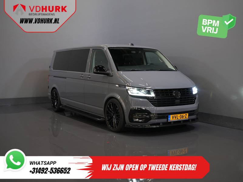 Volkswagen Transporter T6.1 2.0 TDI 150 pk DSG Aut. L2 DC Dubbel Cabine 6 Pers./ LED/ Leder/ Bilstein/ Alpine/ 20'' LMV/ Glasslook/ Alarm III/ Carplay/ - Furgoneta pequeña, Furgoneta combi: foto 1 Volkswagen Transporter T6.1 2.0 TDI 150 pk DSG Aut. L2 DC Dubbel Cabine 6 Pers./ LED/ Leder/ Bilstein/ Alpine/ 20'' LMV/ Glasslook/ Alarm III/ Carplay/ - Furgoneta pequeña, Furgoneta combi: foto 1