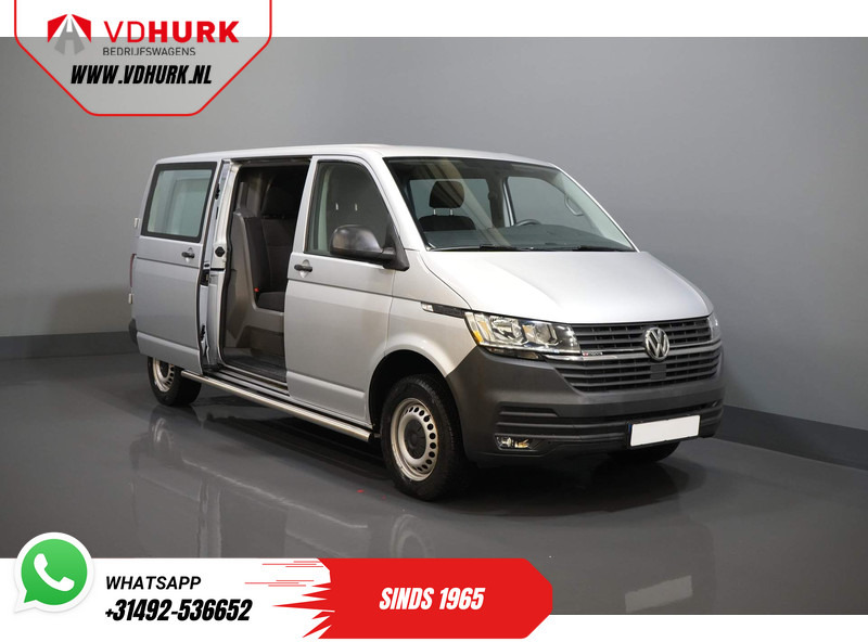 Furgoneta pequeña, Furgoneta combi Volkswagen Transporter T6.1 2.0 TDI 150 pk L2 DC Dubbel Cabine 4Motion/ 4x4/ Standkachel/ 2.5t Trekverm./ Cruise/ 4-motion: foto 8