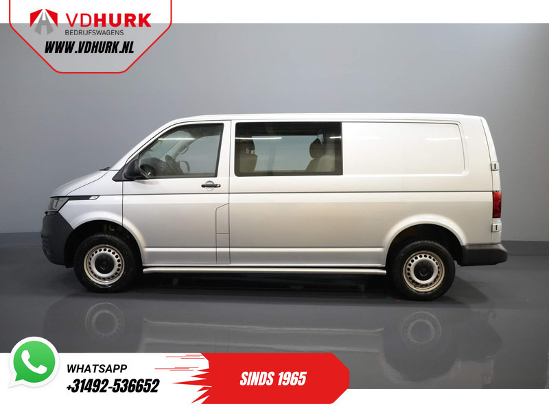 Furgoneta pequeña, Furgoneta combi Volkswagen Transporter T6.1 2.0 TDI 150 pk L2 DC Dubbel Cabine 4Motion/ 4x4/ Standkachel/ 2.5t Trekverm./ Cruise/ 4-motion: foto 9