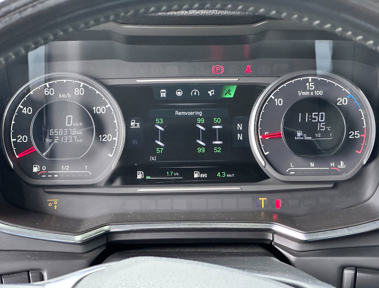 Cabeza tractora Scania S450 Full AIR Retarder 2X Tanks Only 659.000 KM Super Condition: foto 14