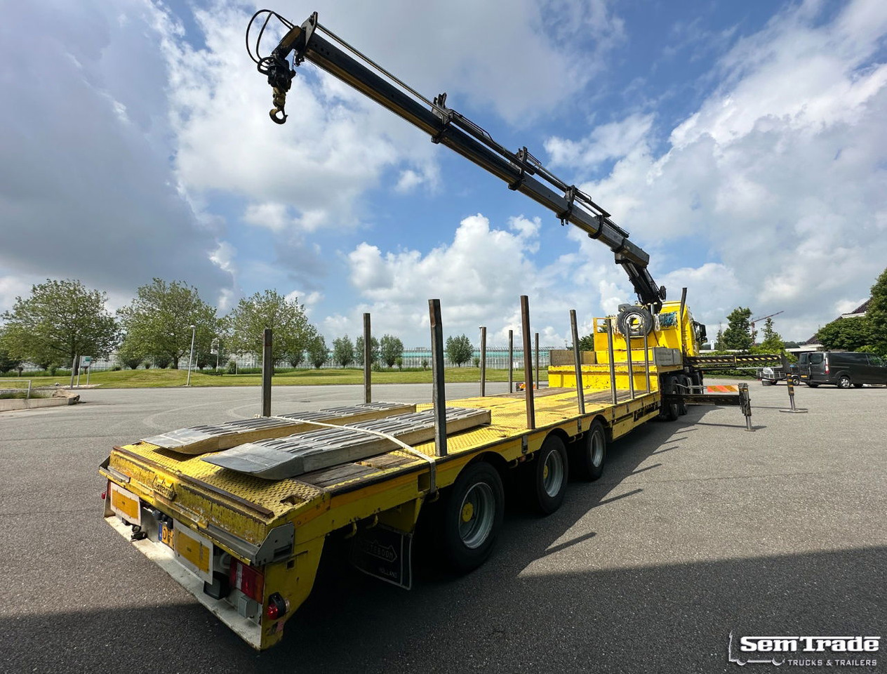 Volvo FH 12.460 Manual Gear 6X2 Euro 3 Only 493.000 KM Hiab 350 - 5 With Nootebo - Cabeza tractora: foto 5 Volvo FH 12.460 Manual Gear 6X2 Euro 3 Only 493.000 KM Hiab 350 - 5 With Nootebo - Cabeza tractora: foto 5