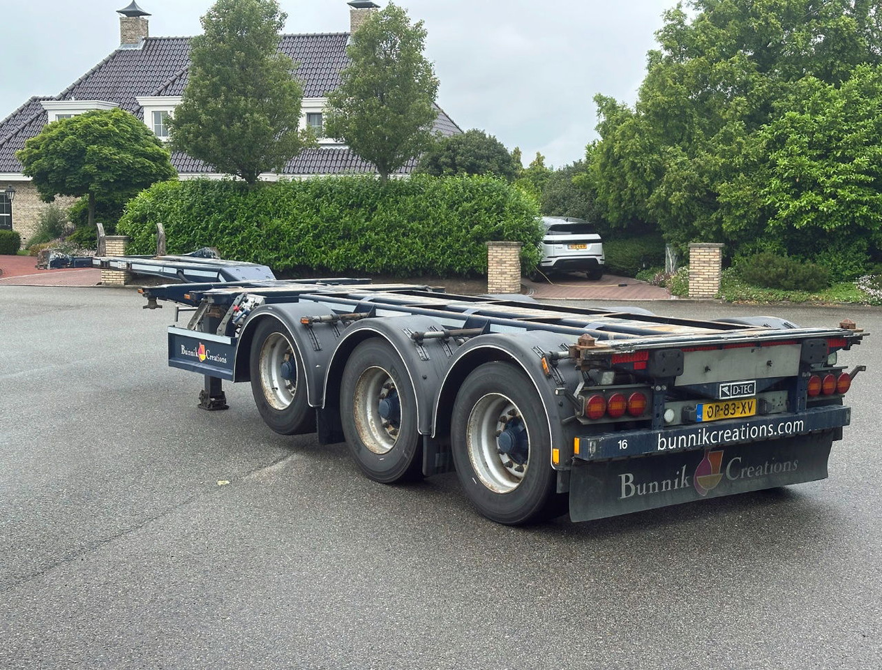 D-TEC Flexitrailer Multi Liftaxle Drumbrakes TOP Condition NL Trailer 2 Pieces - Semirremolque portacontenedore/ Intercambiable: foto 3 D-TEC Flexitrailer Multi Liftaxle Drumbrakes TOP Condition NL Trailer 2 Pieces - Semirremolque portacontenedore/ Intercambiable: foto 3