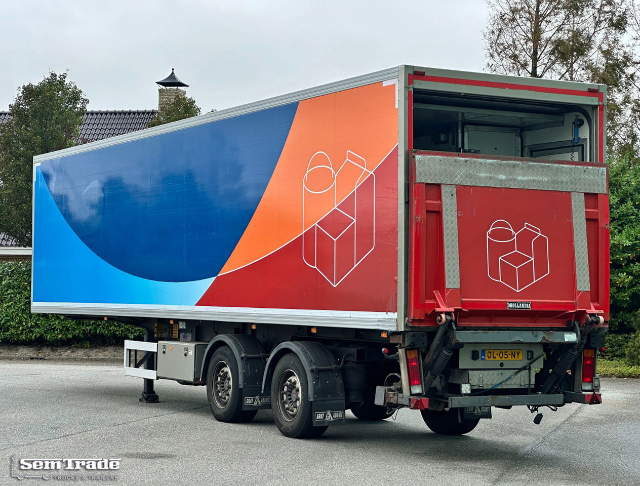 Gray and Adams City Trailer Carrier Vector 1850 MT TRI-Temp Tail Lift Side Door Steering Axle - Semirremolque frigorífico: foto 3 Gray and Adams City Trailer Carrier Vector 1850 MT TRI-Temp Tail Lift Side Door Steering Axle - Semirremolque frigorífico: foto 3