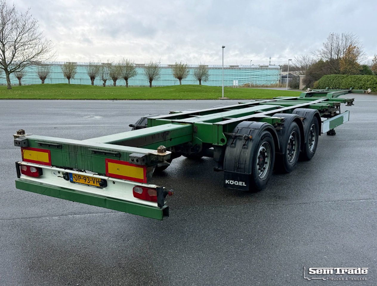 Kögel S24-2 Back Slider Lift Axle Disc Brakes 3 Pieces Available NL-Trailer - Semirremolque portacontenedore/ Intercambiable: foto 4 Kögel S24-2 Back Slider Lift Axle Disc Brakes 3 Pieces Available NL-Trailer - Semirremolque portacontenedore/ Intercambiable: foto 4