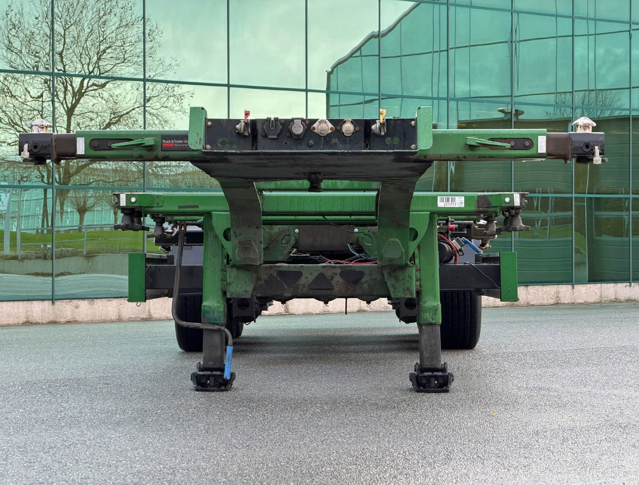 Semirremolque portacontenedore/ Intercambiable Kögel S24-2 Back Slider Lift Axle Disc Brakes 3 Pieces Available NL-Trailer: foto 7 Semirremolque portacontenedore/ Intercambiable Kögel S24-2 Back Slider Lift Axle Disc Brakes 3 Pieces Available NL-Trailer: foto 7