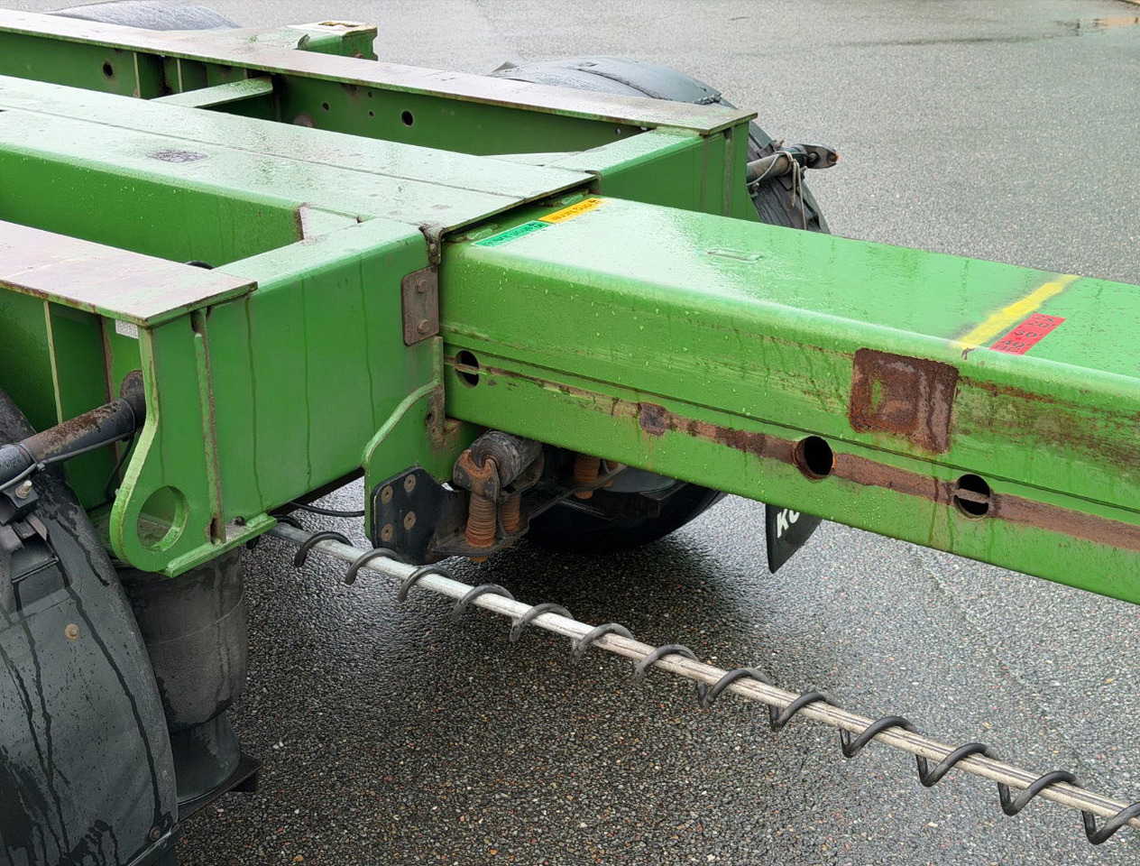 Semirremolque portacontenedore/ Intercambiable Kögel S24-2 Back Slider Lift Axle Disc Brakes 3 Pieces Available NL-Trailer: foto 13 Semirremolque portacontenedore/ Intercambiable Kögel S24-2 Back Slider Lift Axle Disc Brakes 3 Pieces Available NL-Trailer: foto 13
