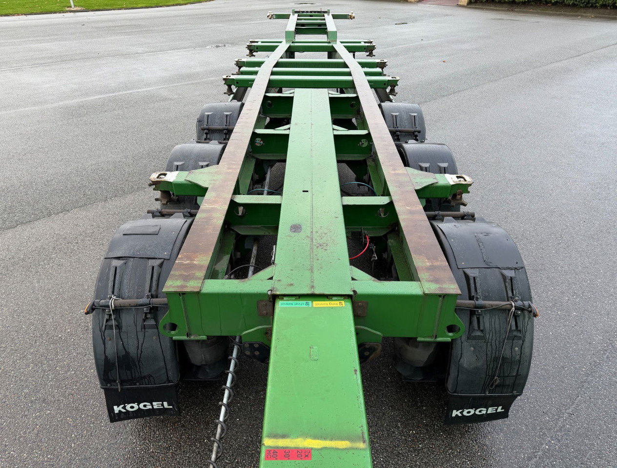 Semirremolque portacontenedore/ Intercambiable Kögel S24-2 Back Slider Lift Axle Disc Brakes 3 Pieces Available NL-Trailer: foto 15 Semirremolque portacontenedore/ Intercambiable Kögel S24-2 Back Slider Lift Axle Disc Brakes 3 Pieces Available NL-Trailer: foto 15