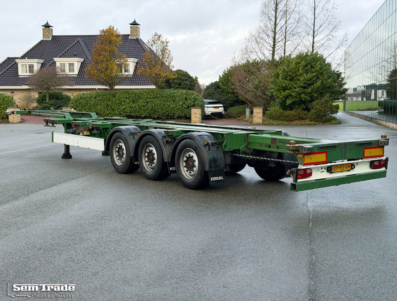 Kögel S24-2 Back Slider Lift Axle Disc Brakes 3 Pieces Available NL-Trailer - Semirremolque portacontenedore/ Intercambiable: foto 3 Kögel S24-2 Back Slider Lift Axle Disc Brakes 3 Pieces Available NL-Trailer - Semirremolque portacontenedore/ Intercambiable: foto 3