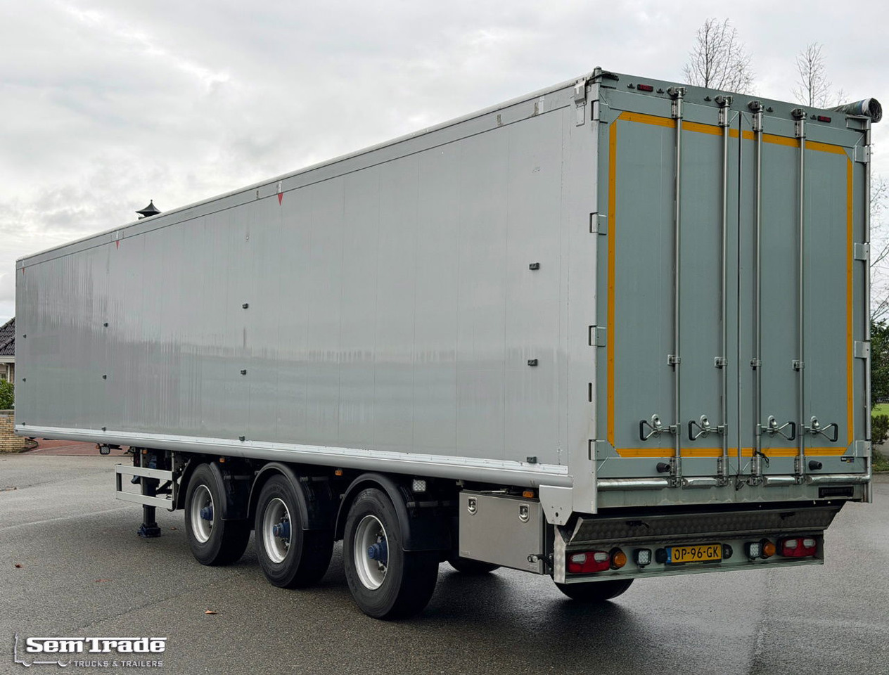 Kraker CF-X2 Walking Floor 2X Steering Axle TOP Condition Holland-Trailer - Semirremolque piso movil: foto 3 Kraker CF-X2 Walking Floor 2X Steering Axle TOP Condition Holland-Trailer - Semirremolque piso movil: foto 3