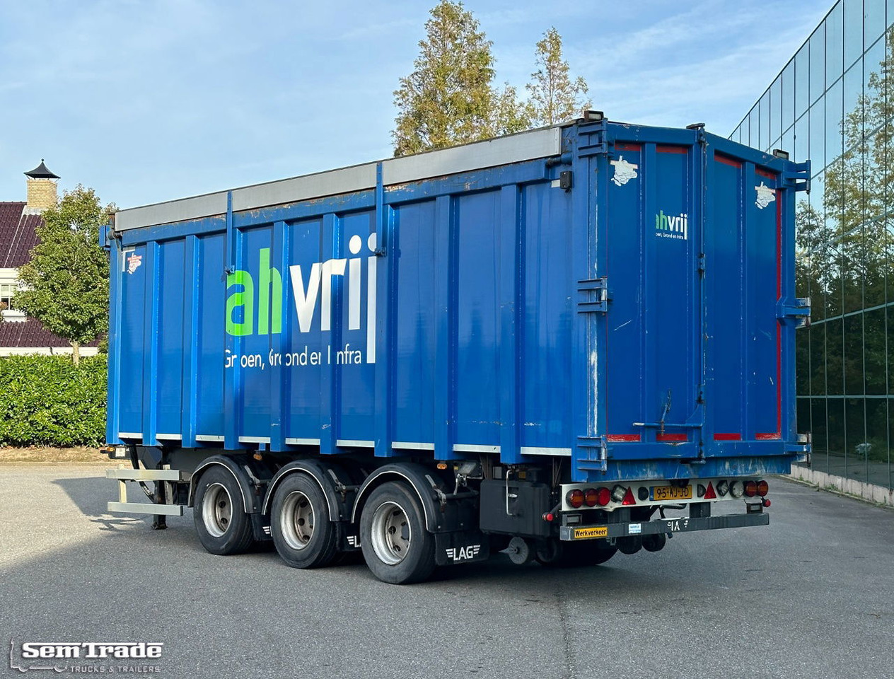 LAG M-3-24 + Piet Ruizeveld DS Lift Axle 72.000 KM Super Condition - Remolque volquete agrícola: foto 3 LAG M-3-24 + Piet Ruizeveld DS Lift Axle 72.000 KM Super Condition - Remolque volquete agrícola: foto 3