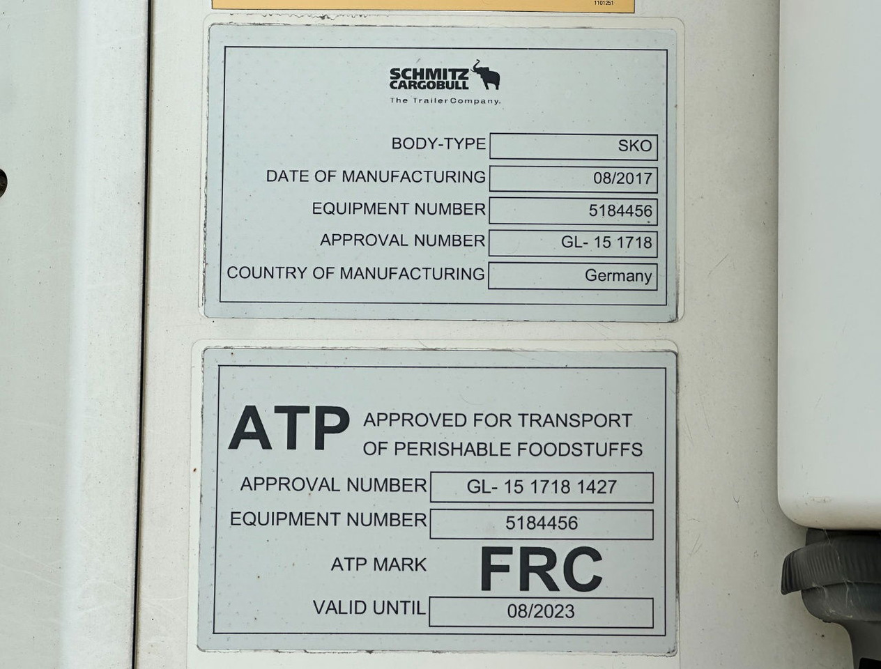 Semirremolque frigorífico Schmitz Cargobull SCBS3B Carrier Vector 1550 Tail Lift 275 CM High Inside TOP Condition: foto 24