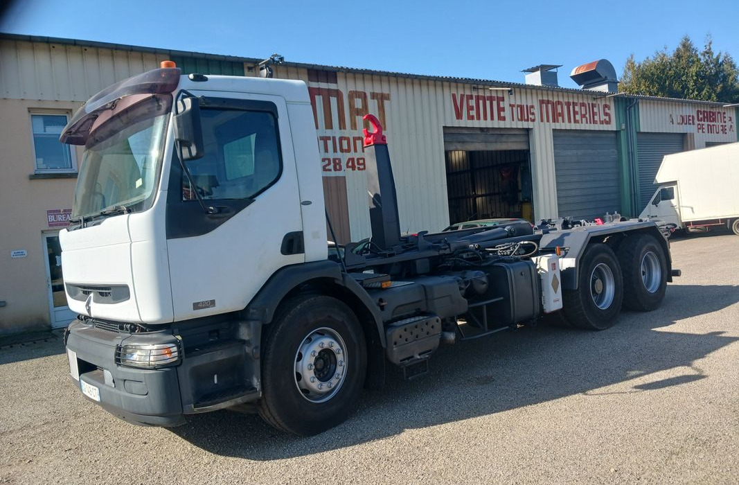 Ampliroll Renault 420 DXI 6X2 - Camión multibasculante: foto 1 Ampliroll Renault 420 DXI 6X2 - Camión multibasculante: foto 1