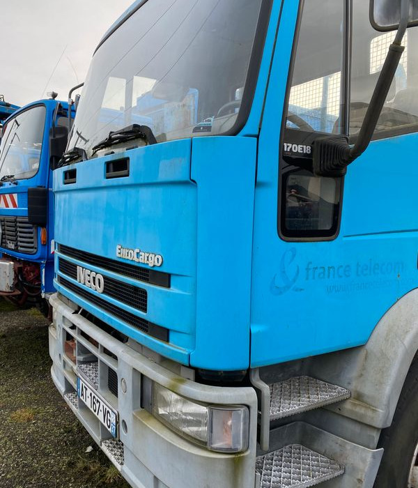 Camion Porte tourets Renault ,Iveco ,etc - Camión portacontenedor de cadenas: foto 1 Camion Porte tourets Renault ,Iveco ,etc - Camión portacontenedor de cadenas: foto 1