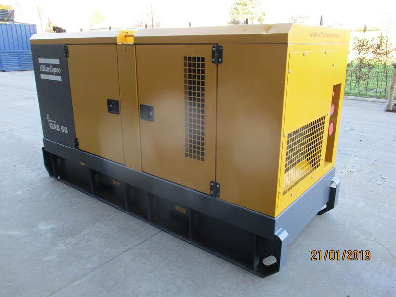 Atlas-Copco QAS 60 - RNT - Generador industriale: foto 2 Atlas-Copco QAS 60 - RNT - Generador industriale: foto 2