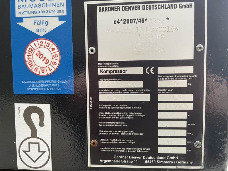 Compair C 35 - 10 - Compresor de aire: foto 4 Compair C 35 - 10 - Compresor de aire: foto 4