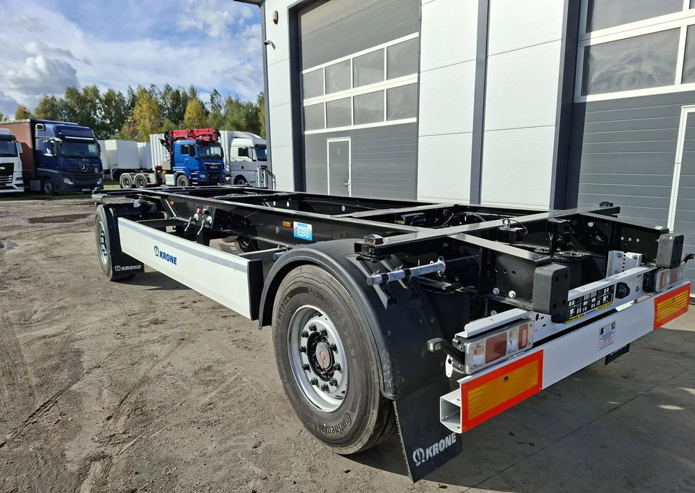 Remolque portacontenedore/ Intercambiable Krone BDF osie SAF przyczepa: foto 8 Remolque portacontenedore/ Intercambiable Krone BDF osie SAF przyczepa: foto 8