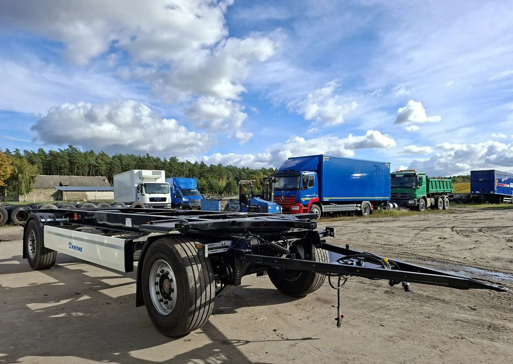 Remolque portacontenedore/ Intercambiable Krone BDF osie SAF przyczepa: foto 7 Remolque portacontenedore/ Intercambiable Krone BDF osie SAF przyczepa: foto 7