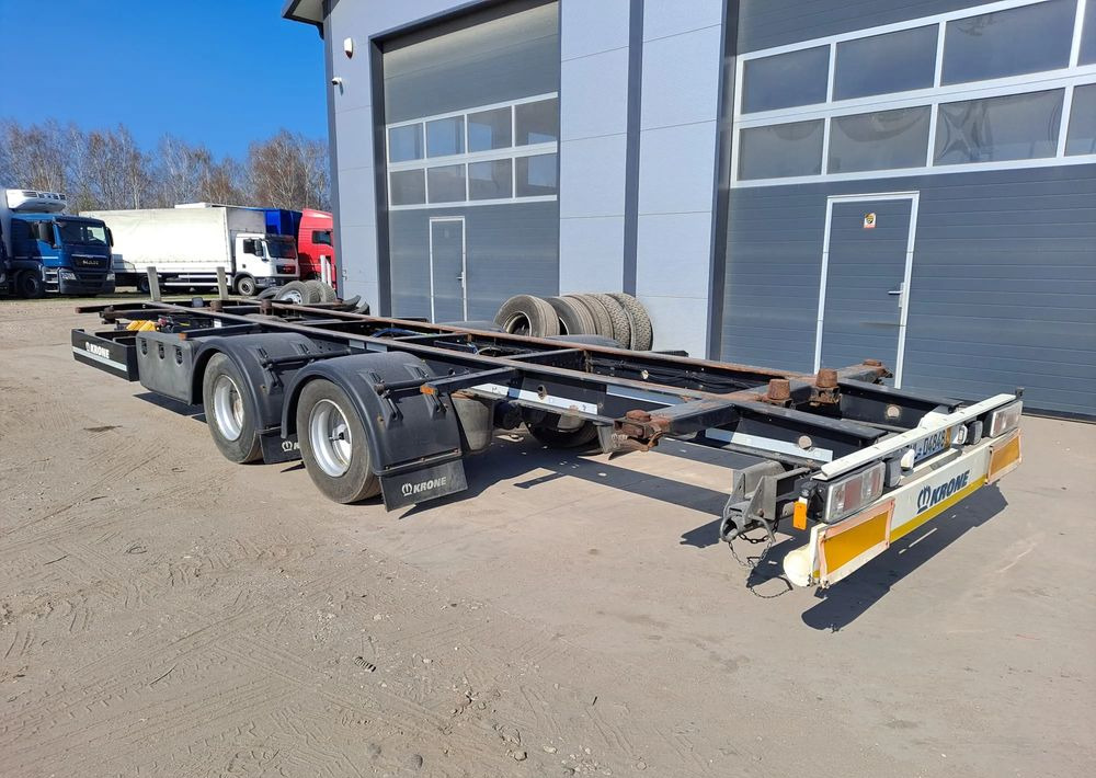 Krone Przyczepa Tandem - Remolque portacontenedore/ Intercambiable: foto 1 Krone Przyczepa Tandem - Remolque portacontenedore/ Intercambiable: foto 1