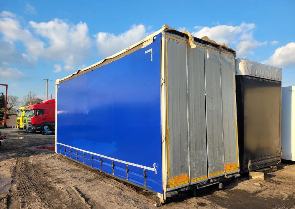 Samro Zabudowa Firana Jumbo 7,5 Krone/Wecon 18 palet - Toldo carrocería: foto 2 Samro Zabudowa Firana Jumbo 7,5 Krone/Wecon 18 palet - Toldo carrocería: foto 2