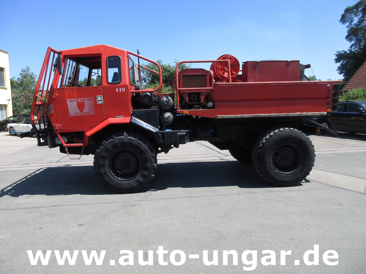 BRIMONT PM ETR Feuerwehr 4x4x4 AHK verwindbarer Rahmen Off-Road Winde Kriechgang - Camión de bomberos: foto 4 BRIMONT PM ETR Feuerwehr 4x4x4 AHK verwindbarer Rahmen Off-Road Winde Kriechgang - Camión de bomberos: foto 4