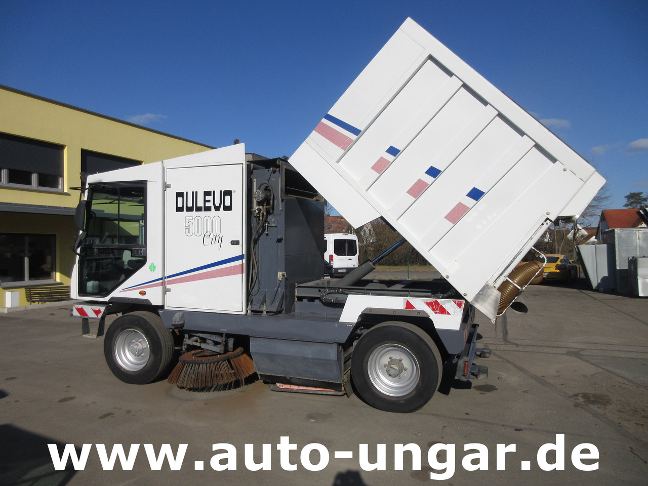 Barredora vial DULEVO 5000 City Hochentleerung Handsaugschlauch  Frontbesen 4x4x4: foto 31