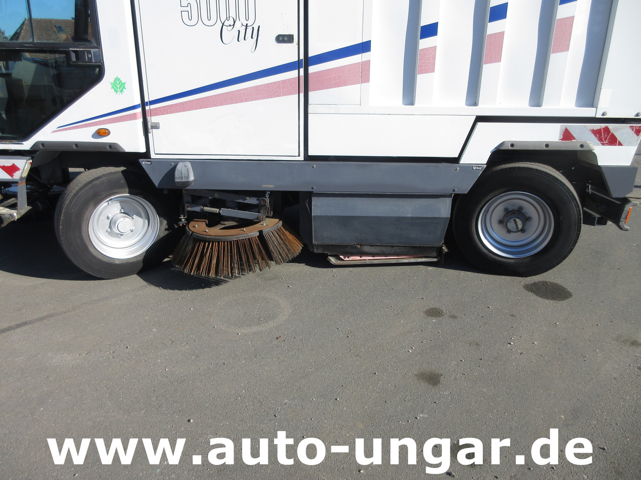Barredora vial DULEVO 5000 City Hochentleerung Handsaugschlauch  Frontbesen 4x4x4: foto 35