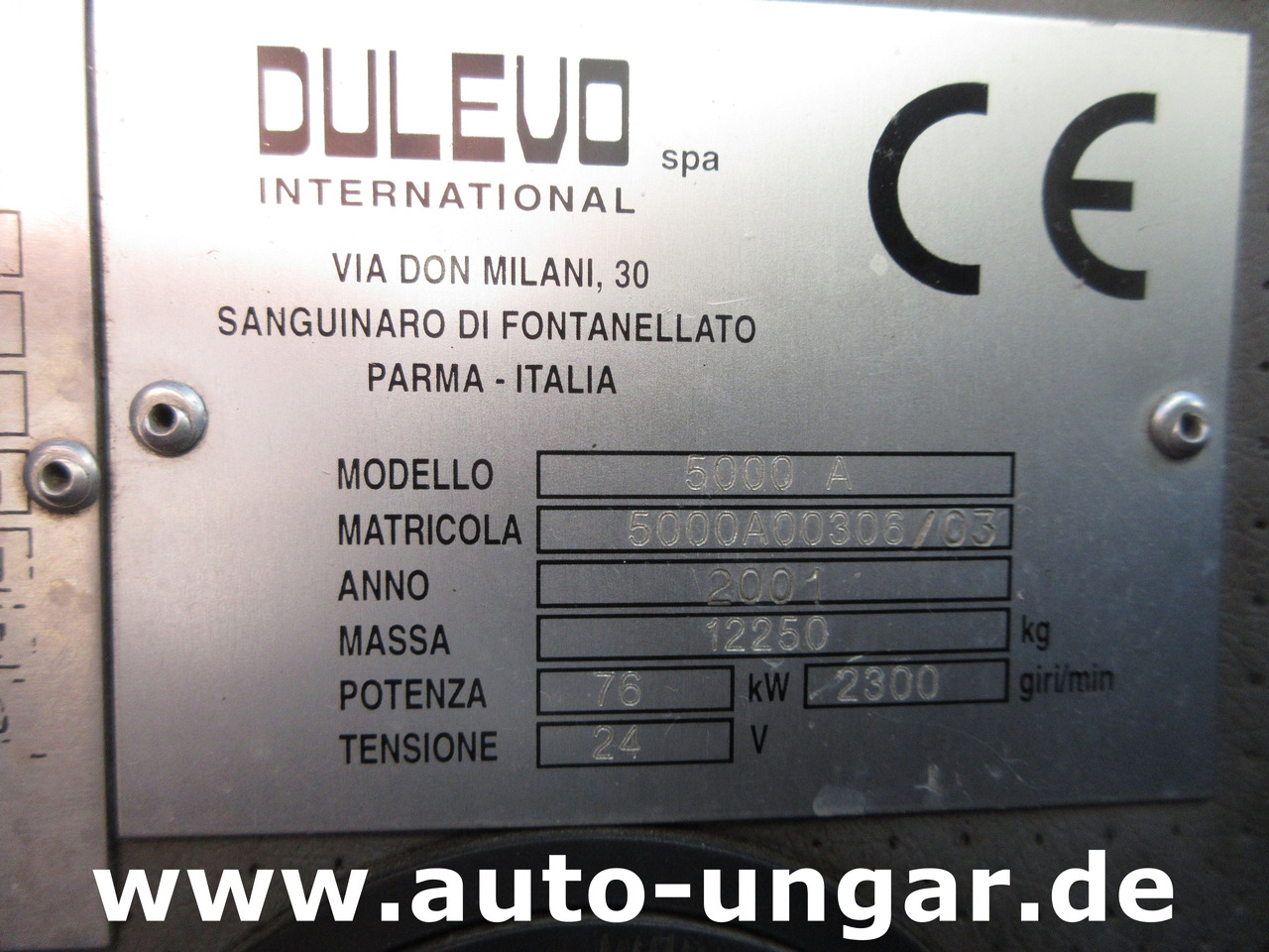 Barredora vial DULEVO 5000 City Hochentleerung Handsaugschlauch  Frontbesen 4x4x4: foto 10