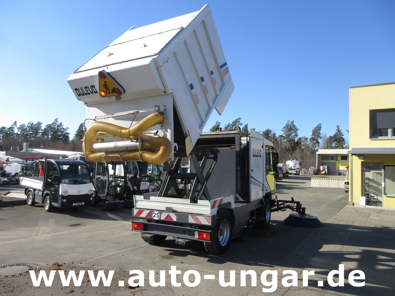 Barredora vial DULEVO 5000 City Hochentleerung Handsaugschlauch  Frontbesen 4x4x4: foto 30