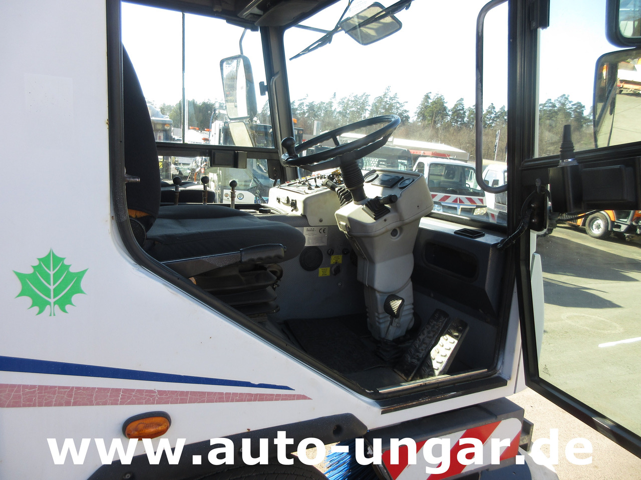 Barredora vial DULEVO 5000 City Hochentleerung Handsaugschlauch  Frontbesen 4x4x4: foto 11