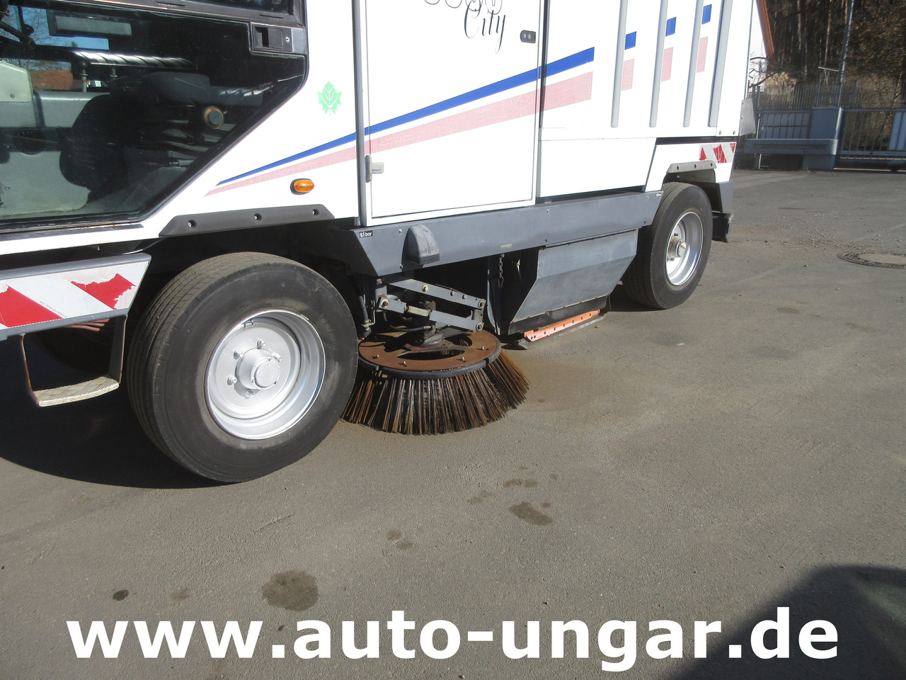 Barredora vial DULEVO 5000 City Hochentleerung Handsaugschlauch  Frontbesen 4x4x4: foto 20