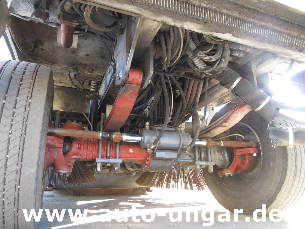 Barredora vial DULEVO 5000 City Hochentleerung Handsaugschlauch  Frontbesen 4x4x4: foto 33