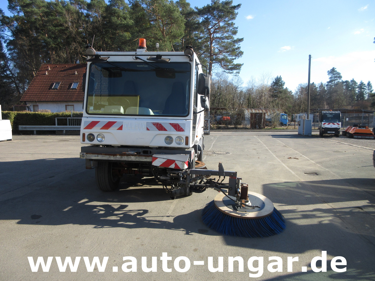 Barredora vial DULEVO 5000 City Hochentleerung Handsaugschlauch  Frontbesen 4x4x4: foto 32