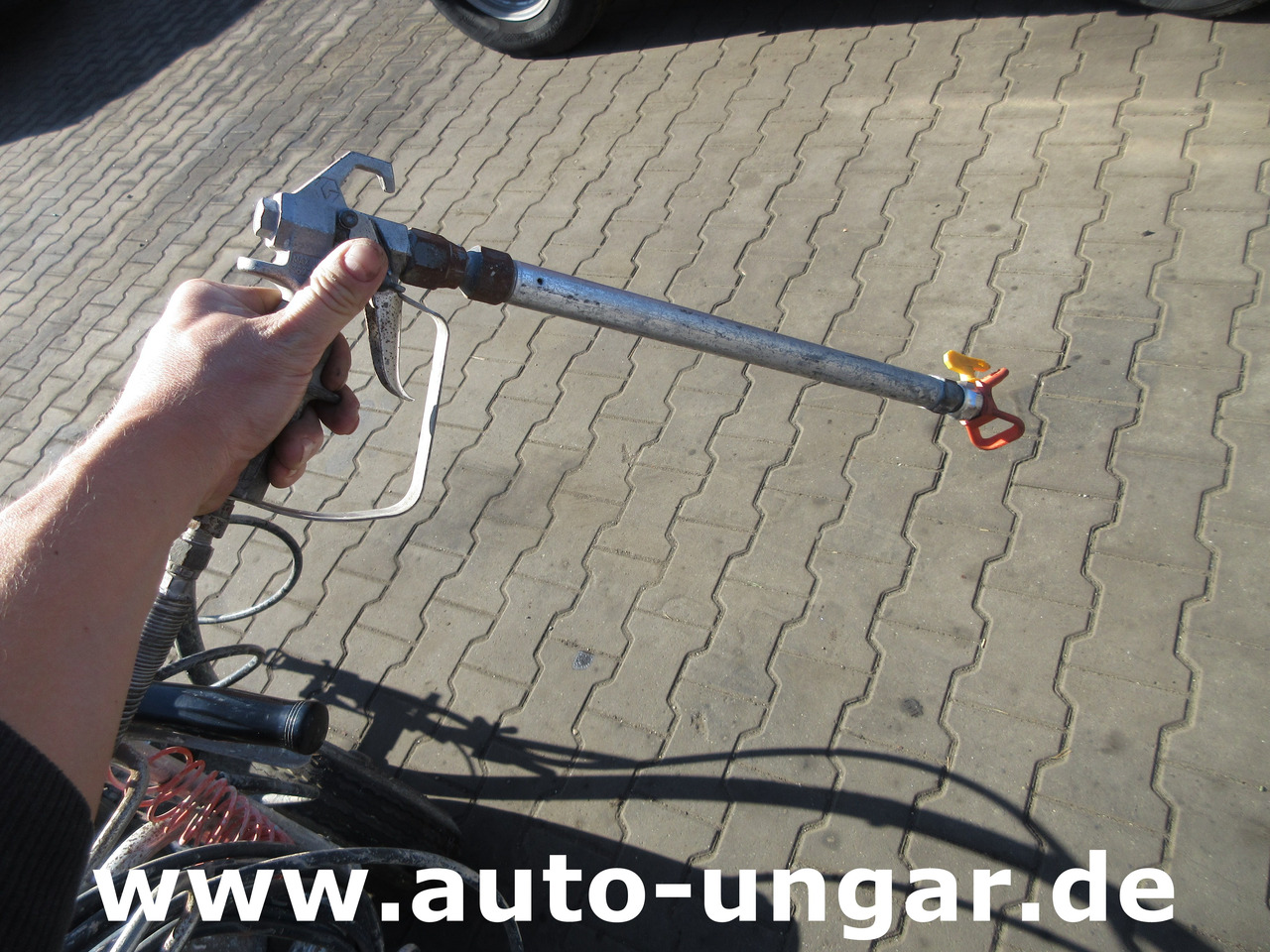 Graco LineLazer Striper GM 5000 Airless Roadmarking Machine Straßenmarkierung - Construcción de carreteras: foto 5 Graco LineLazer Striper GM 5000 Airless Roadmarking Machine Straßenmarkierung - Construcción de carreteras: foto 5