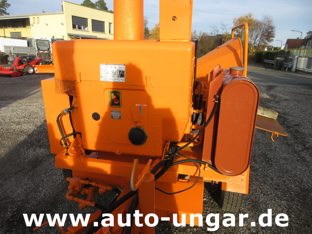 Trituradora de madera Jensen A3 DI Holzhäcksler Chipper Hatz Diesel Motor Motorhacker 1.838 Stunden: foto 6 Trituradora de madera Jensen A3 DI Holzhäcksler Chipper Hatz Diesel Motor Motorhacker 1.838 Stunden: foto 6