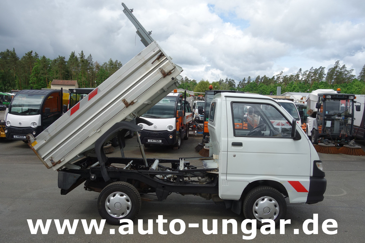 Furgoneta basculante Piaggio Porter S90 Kipper  Euro 4 AHK 65PS Benzin Motor Kommunalfahrzeug: foto 8