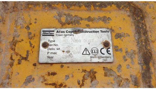 Atlas-Copco (Epiroc) HB 7000 Dust Protection (DP) orig.repas! - Martillo hidráulico para Maquinaria de construcción: foto 3 Atlas-Copco (Epiroc) HB 7000 Dust Protection (DP) orig.repas! - Martillo hidráulico para Maquinaria de construcción: foto 3