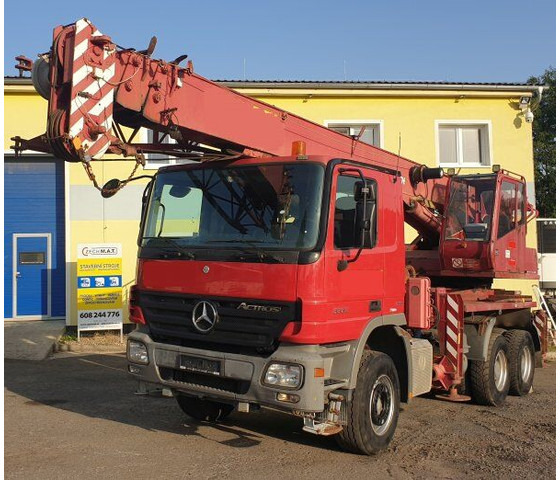 Mercedes-Benz 6x4 Actros 3332K +20t (ČKD) AD 20.2 - Grúa para camión: foto 1 Mercedes-Benz 6x4 Actros 3332K +20t (ČKD) AD 20.2 - Grúa para camión: foto 1
