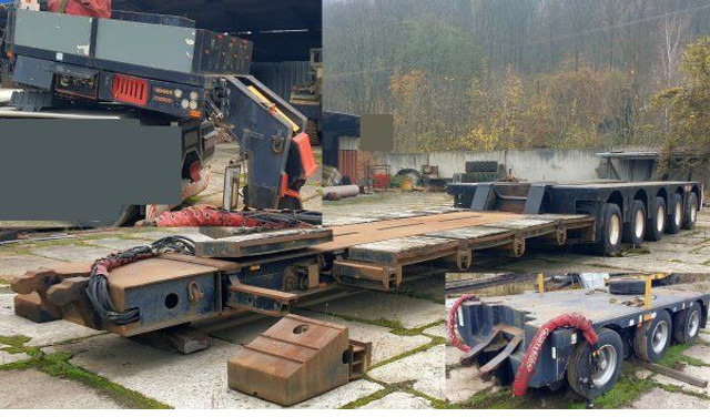 Nooteboom 97t/ca18m EURO 124-35 (5+3) - Semirremolque góndola rebajadas: foto 4 Nooteboom 97t/ca18m EURO 124-35 (5+3) - Semirremolque góndola rebajadas: foto 4