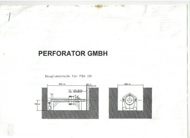 Perforator - PBA 100 (mikro-tunel) - Perforadora: foto 5 Perforator - PBA 100 (mikro-tunel) - Perforadora: foto 5