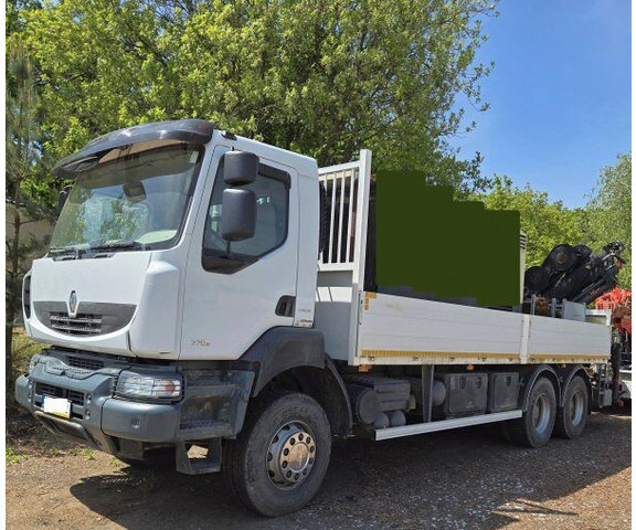 Renault Kerax 370 dxi - Camión caja abierta, Camión grúa: foto 1 Renault Kerax 370 dxi - Camión caja abierta, Camión grúa: foto 1