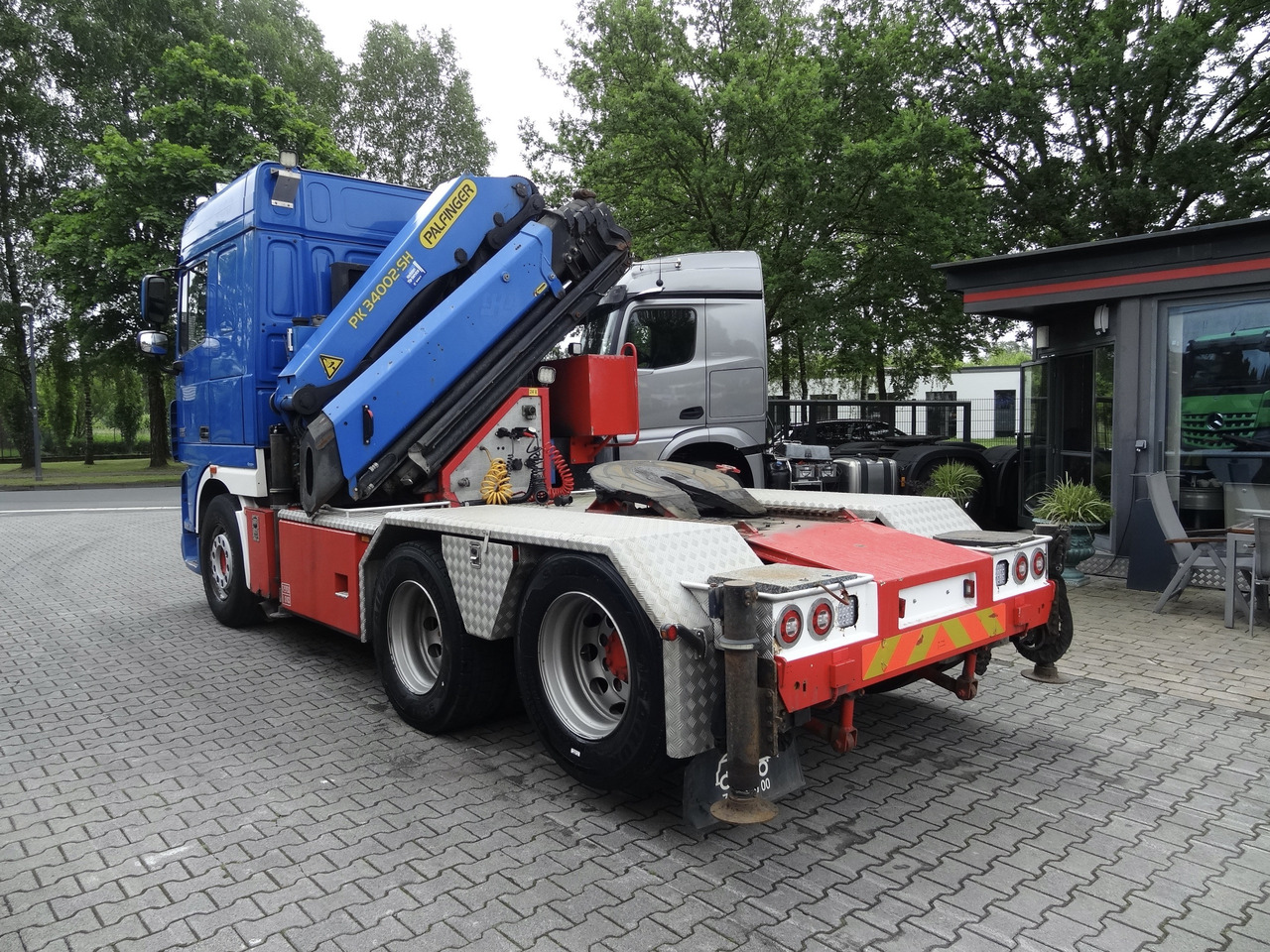 Cabeza tractora Daf XF105 460 6X2 Kran Palfinger 34002: foto 15