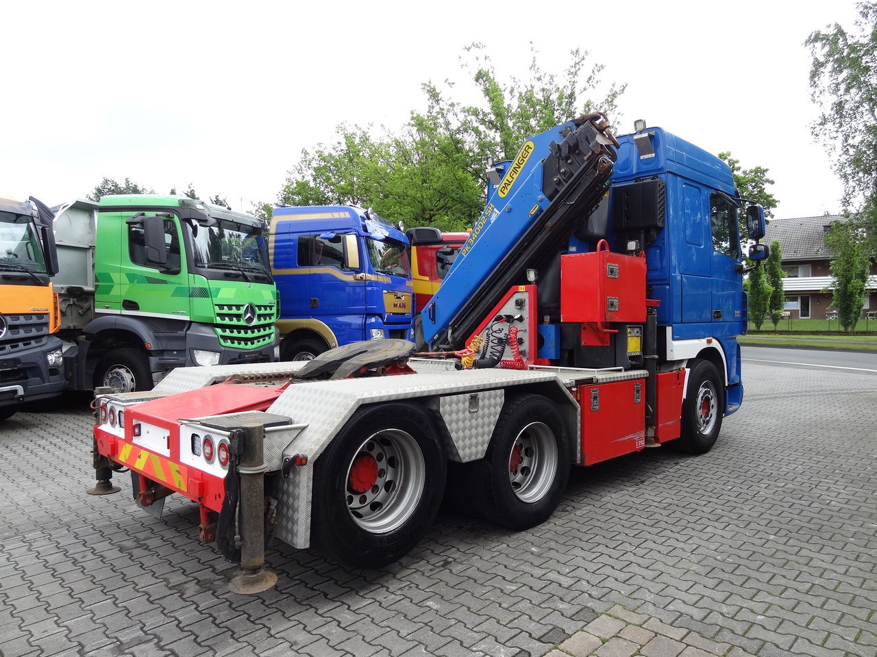 Cabeza tractora Daf XF105 460 6X2 Kran Palfinger 34002: foto 14