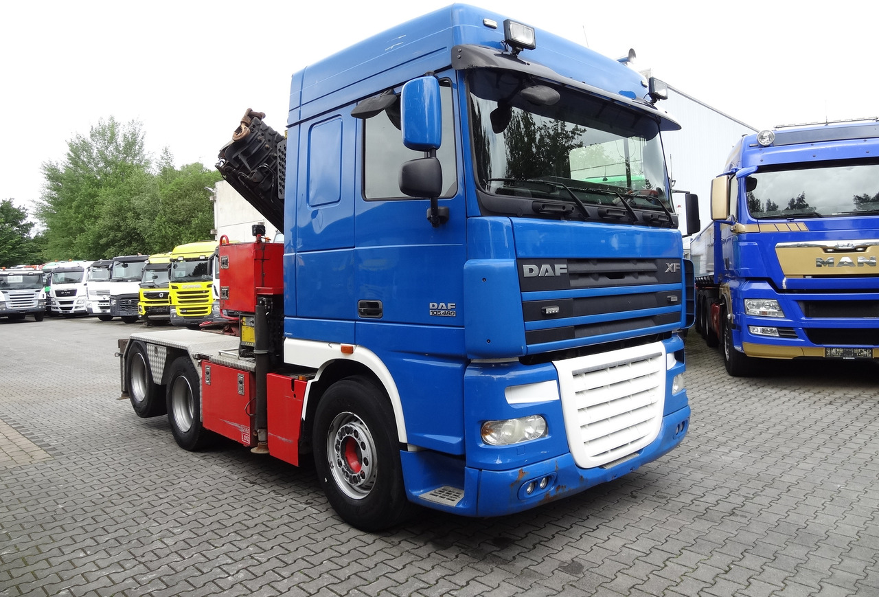 Cabeza tractora Daf XF105 460 6X2 Kran Palfinger 34002: foto 12