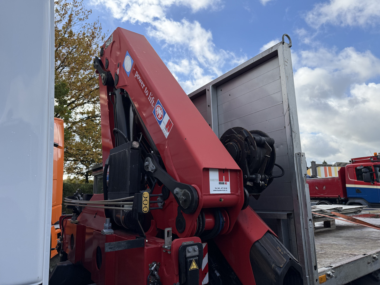 Mercedes-Benz Actros 2535 6X2 HMF 2420 bis 25 Meter - Camión grúa, Camión caja abierta: foto 5 Mercedes-Benz Actros 2535 6X2 HMF 2420 bis 25 Meter - Camión grúa, Camión caja abierta: foto 5