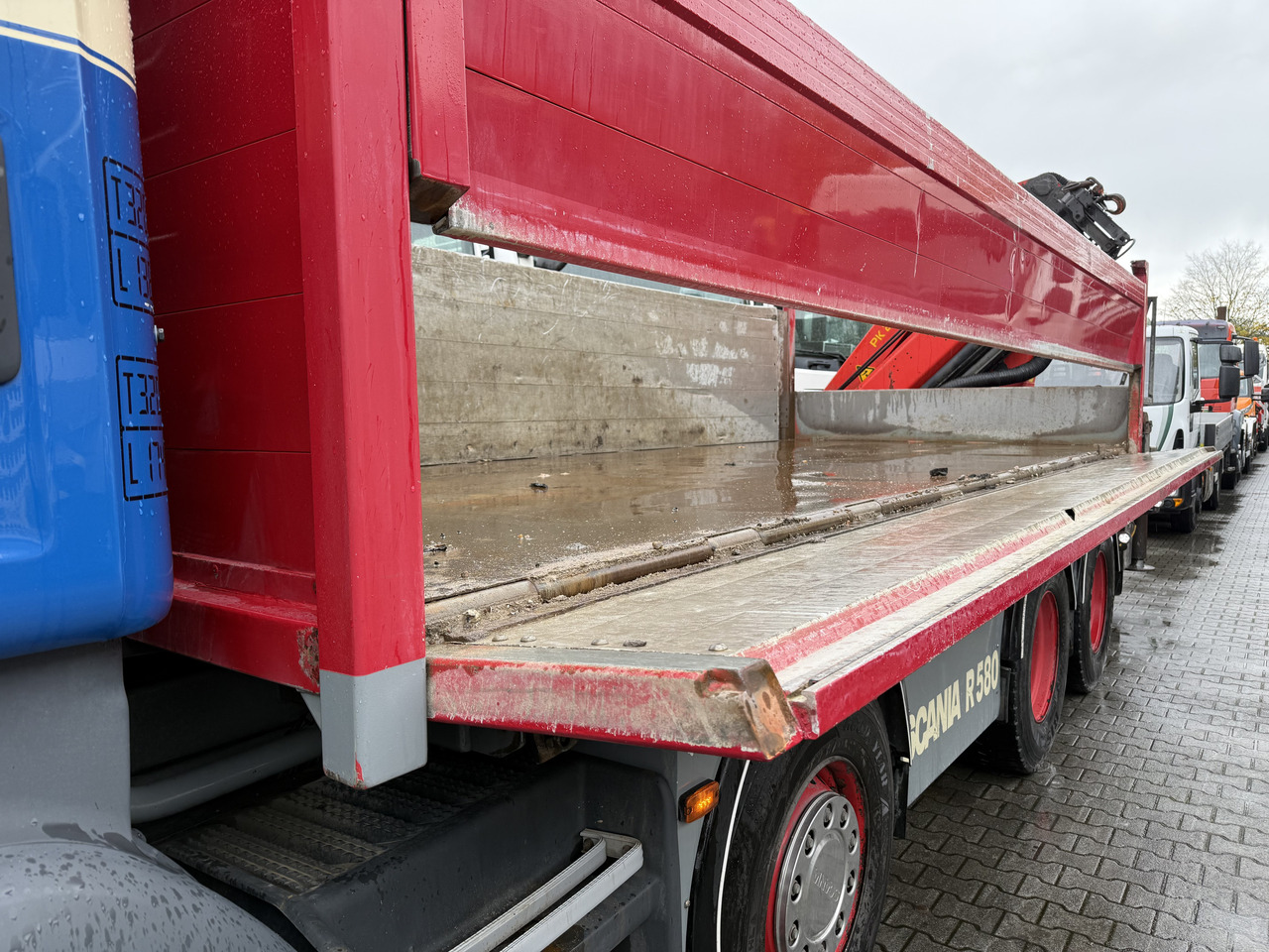 Scania R580 V8 8X4 Kipper Kran Palfinger 22002 - Camión volquete, Camión grúa: foto 5 Scania R580 V8 8X4 Kipper Kran Palfinger 22002 - Camión volquete, Camión grúa: foto 5