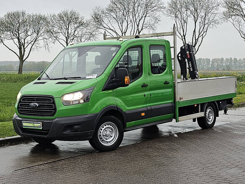 Ford Transit 2.0 Open-Laadbak KRAAN! - Furgoneta caja abierta: foto 2 Ford Transit 2.0 Open-Laadbak KRAAN! - Furgoneta caja abierta: foto 2