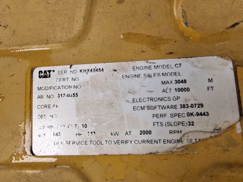 Caterpillar C7 / C7.2 140K Motor Grader Engine (Plant) - Motor para Maquinaria de construcción: foto 2 Caterpillar C7 / C7.2 140K Motor Grader Engine (Plant) - Motor para Maquinaria de construcción: foto 2