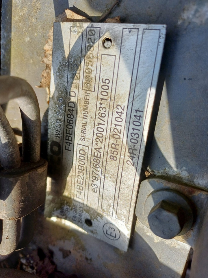 Motor para Maquinaria de construcción Iveco FPT F4BE0684D*D109 Engine (Plant): foto 11 Motor para Maquinaria de construcción Iveco FPT F4BE0684D*D109 Engine (Plant): foto 11