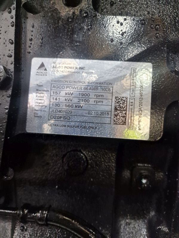 Sisu Agco 66AWF Engine JCB FASTRAC(new) - Motor para Maquinaria agrícola: foto 2 Sisu Agco 66AWF Engine JCB FASTRAC(new) - Motor para Maquinaria agrícola: foto 2